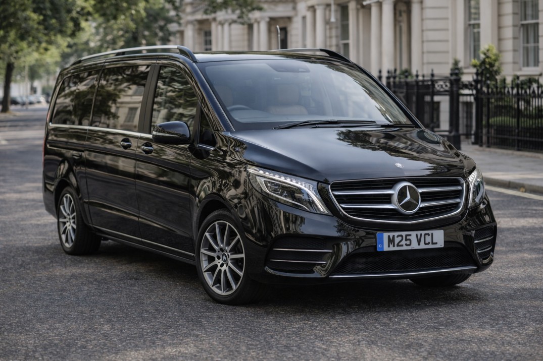 Chauffeur Car Mercedes V Class 1 M25 Chauffeurs Ltd Professional Chauffeur Service United Kingdom Mercedes V Class chauffeur vehicle for families groups and luggage