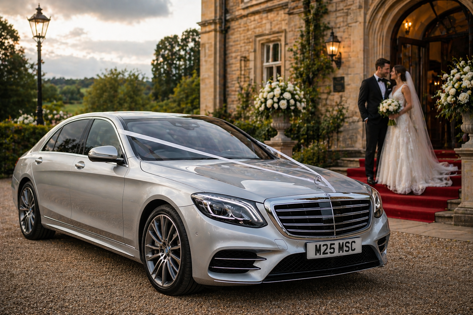 Luxury Wedding Car Hire in Stoke Newington for Elegance M25 Chauffeurs Ltd Professional Chauffeur Service United Kingdom Experience refined luxury with our wedding car hire in Stoke Newington. Arrive in style with a wedding chauffeur service for an elegant journey